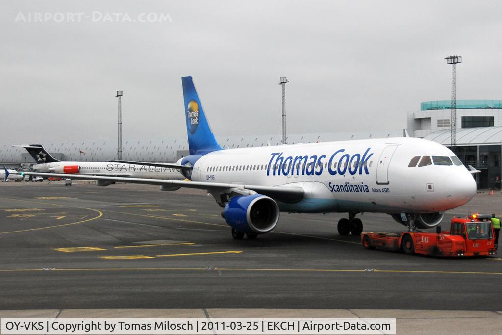 OY-VKS, 2003 Airbus A320-214 C/N 1954, 