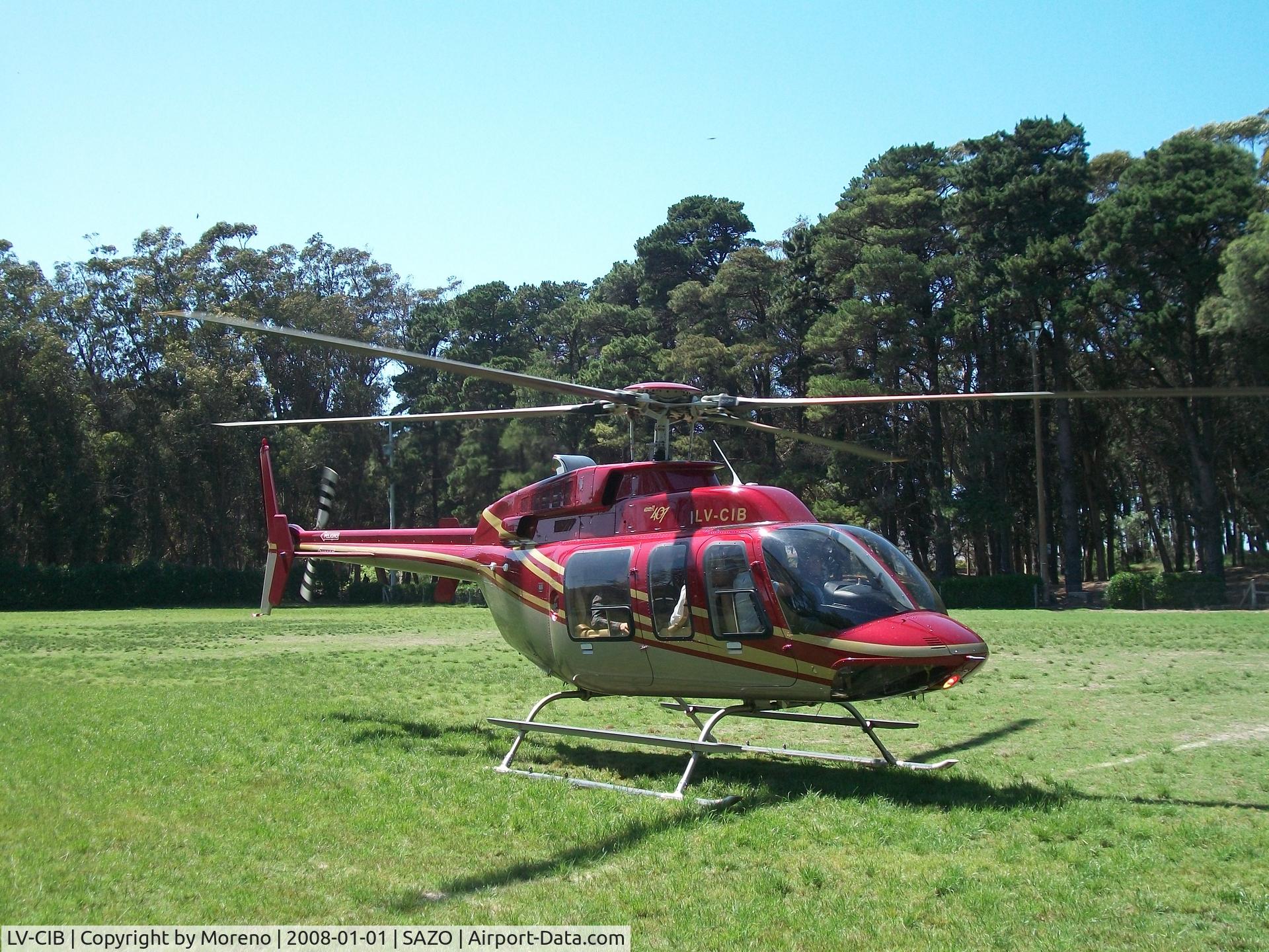 LV-CIB, Bell 407 C/N 53998, Este helicoptero es de Claudio Cirigliano