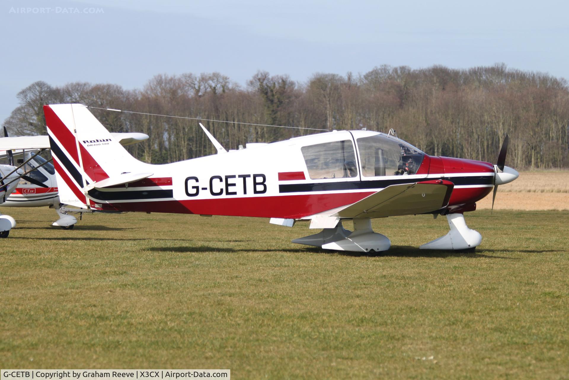 G-CETB, 1979 Robin DR-400-180 Regent Regent C/N 1369, Parked at Northrepps.