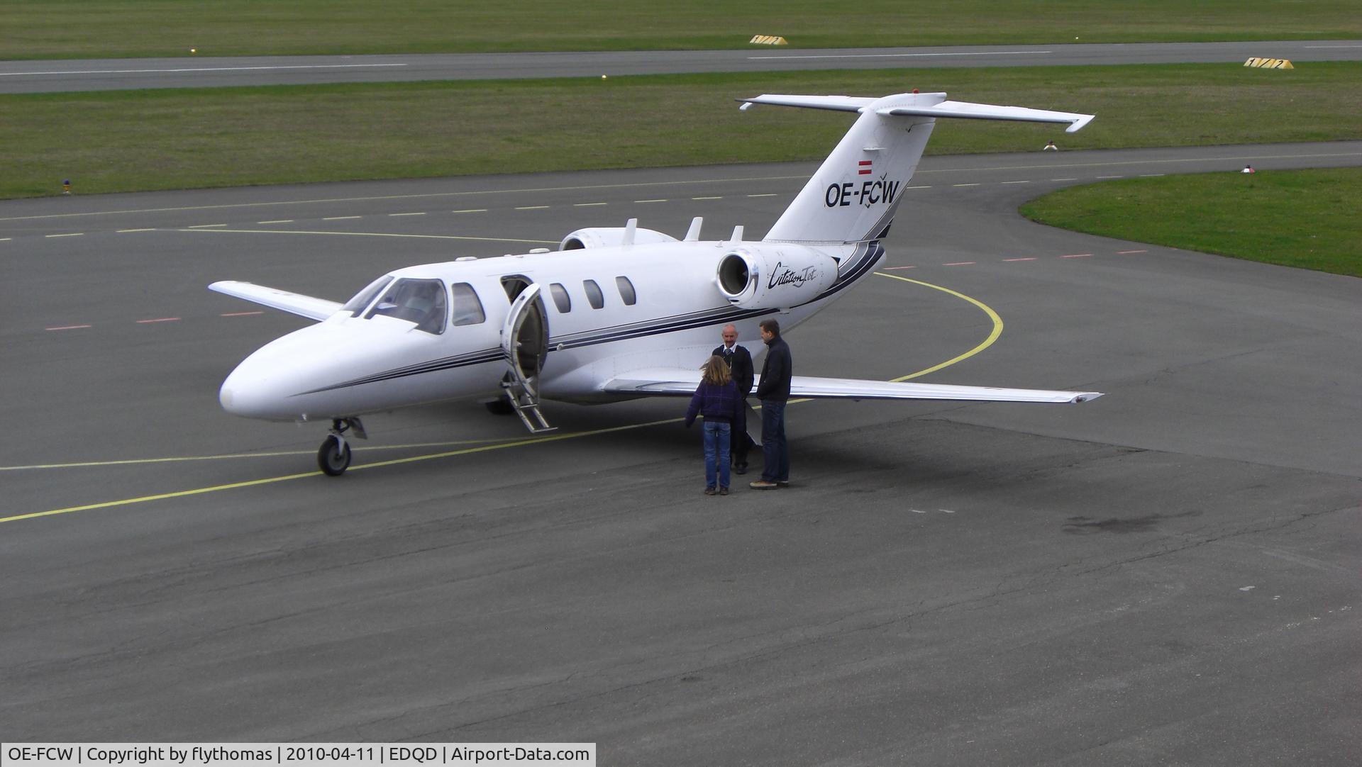 OE-FCW, 1998 Cessna 525 CitationJet CJ1 C/N 525-0292, Bayreuth Airport