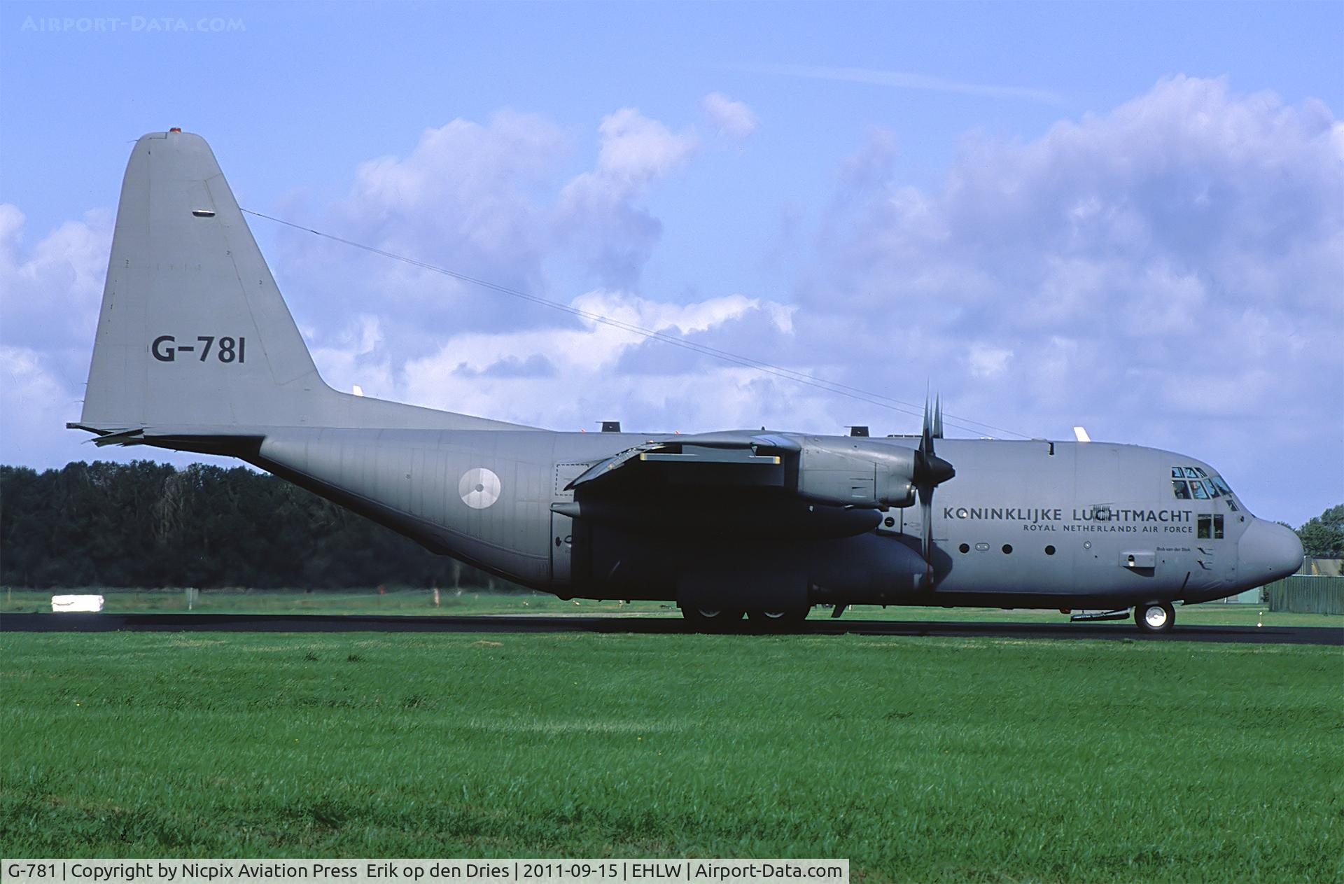 G-781, Lockheed C-130H Hercules C/N 382-4781, C-130H G-781 attended the Leeuwarden Airshow 2011