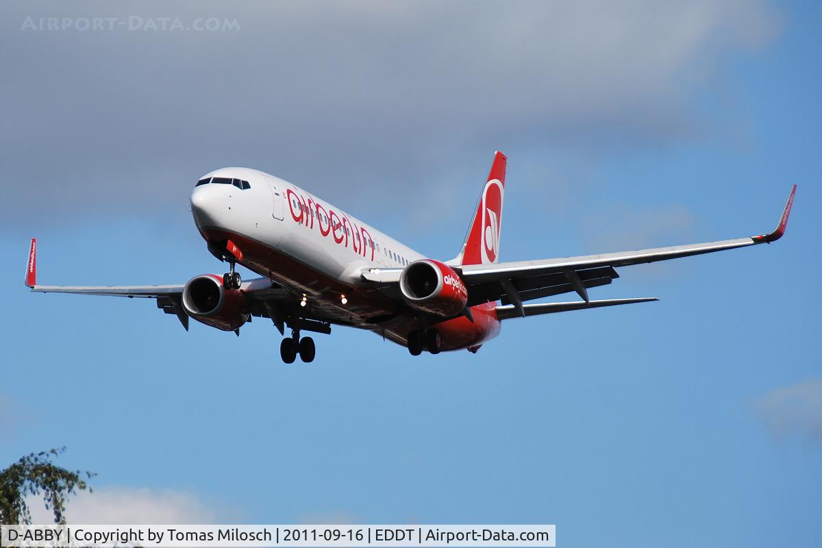 D-ABBY, 2007 Boeing 737-86J C/N 34970, 