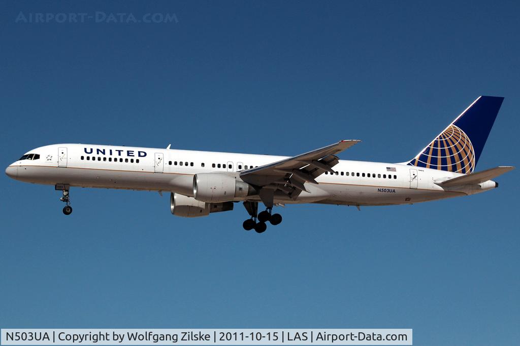 N503UA, 1989 Boeing 757-222 C/N 24624, visitor