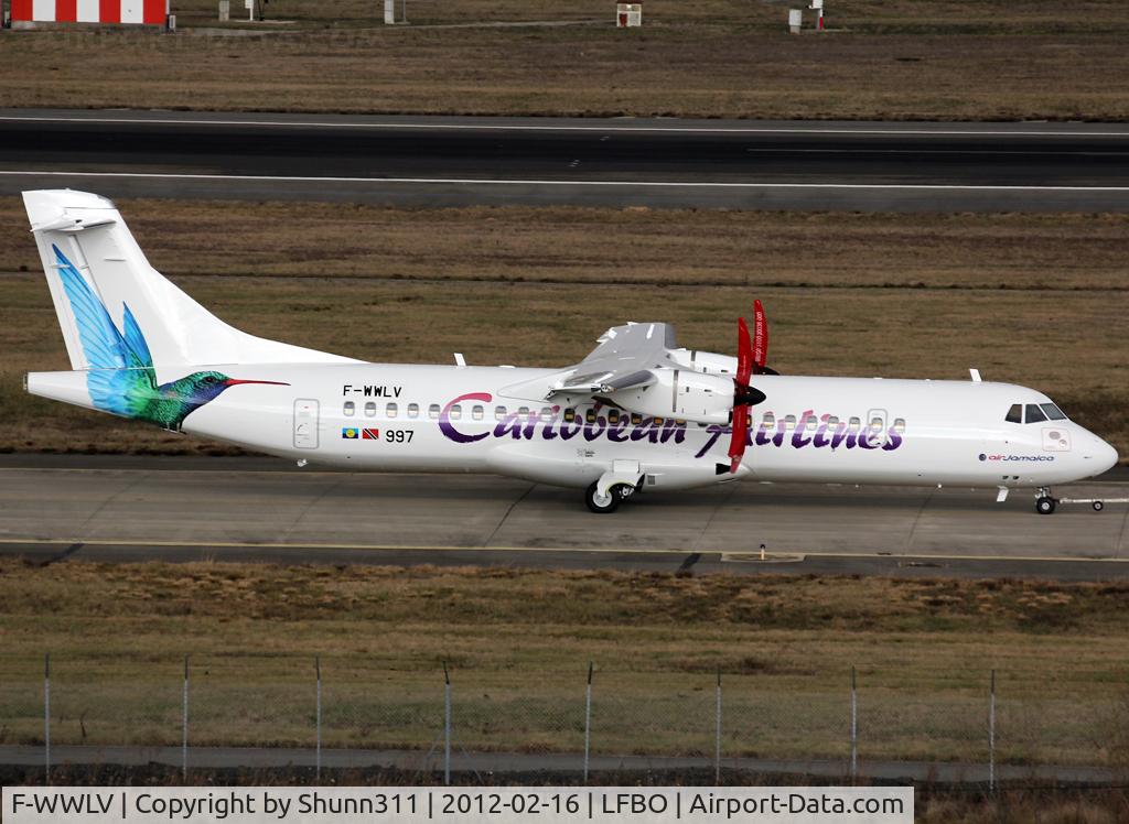 F-WWLV, 2012 ATR 72-600 C/N 997, C/n 997 - To be 9Y-TTE