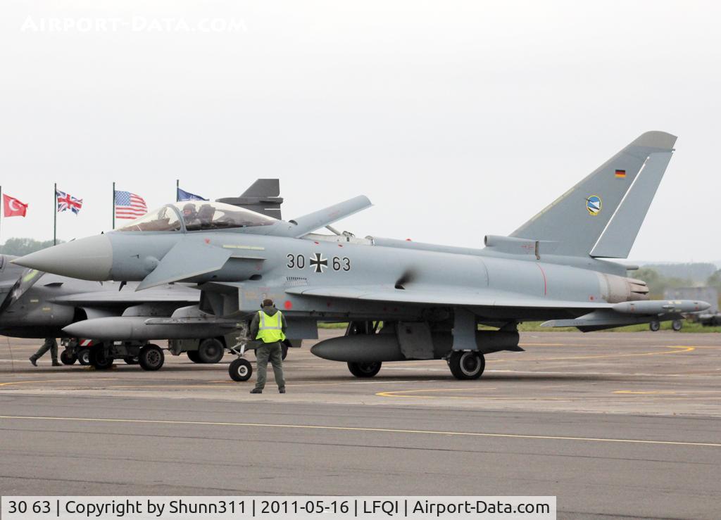 30 63, Eurofighter EF-2000 Typhoon S C/N GS046, Participant of the NATO Tiger Meet 2011