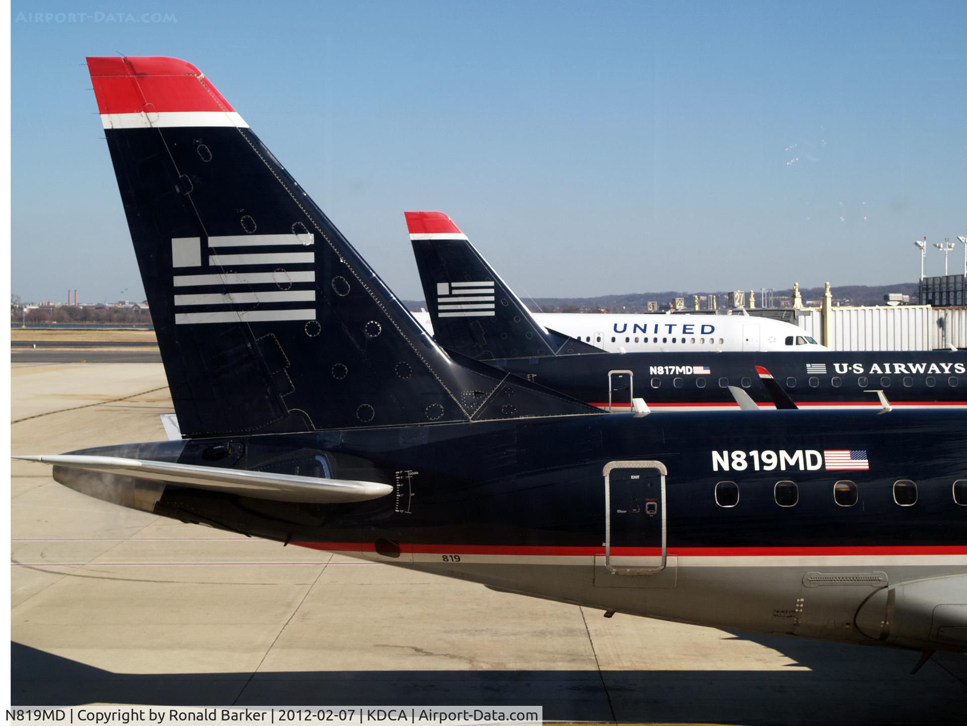 N819MD, 2004 Embraer 170SU (ERJ-170-100SU) C/N 17000040, N819MD and  N817MD DCA, VA