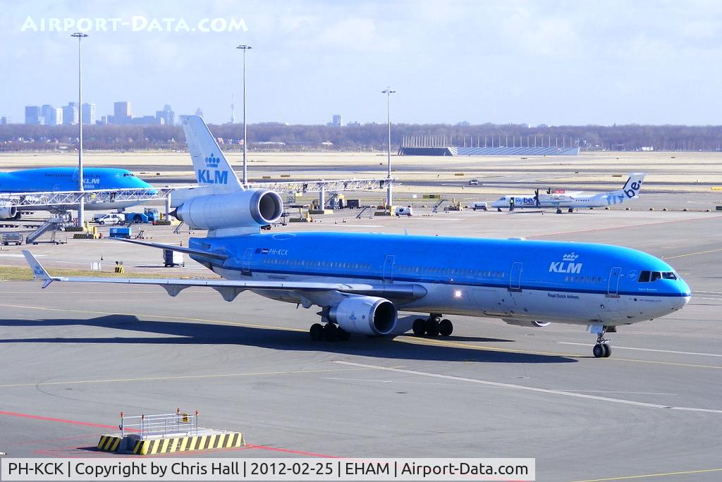 PH-KCK, 1997 McDonnell Douglas MD-11 C/N 48564, KLM Royal Dutch Airlines