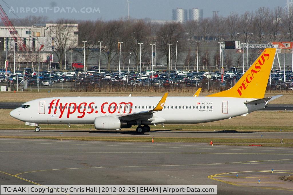 TC-AAK, 2007 Boeing 737-8FH C/N 35094/2195, Pegasus