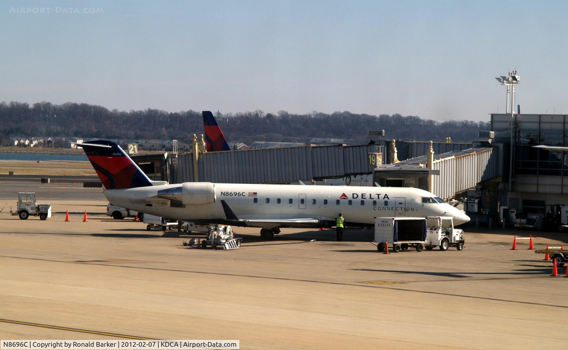 N8696C, 2002 Bombardier CL-600-2B19 (Not found) C/N 7696, DCA, VA