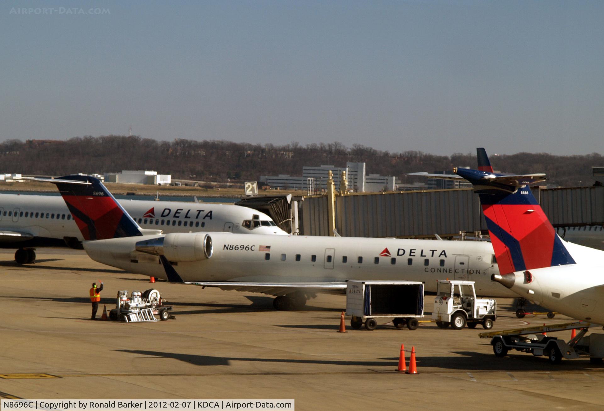 N8696C, 2002 Bombardier CL-600-2B19 (Not found) C/N 7696, DCA, VA