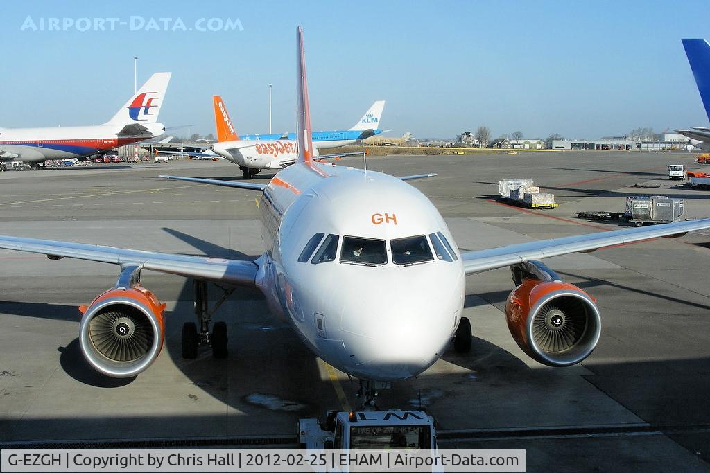 G-EZGH, 2011 Airbus A319-111 C/N 4667, easyJet