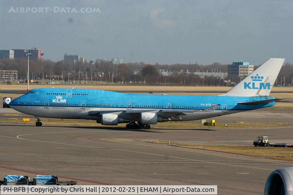 PH-BFB, 1989 Boeing 747-406 C/N 24000, KLM Royal Dutch Airlines