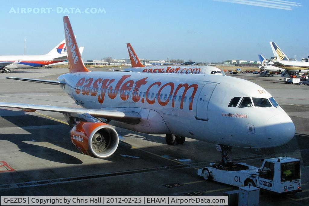 G-EZDS, 2008 Airbus A319-111 C/N 3702, easyJet