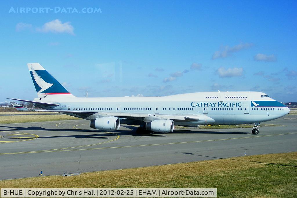 B-HUE, 1993 Boeing 747-467 C/N 27117, Cathay Pacific