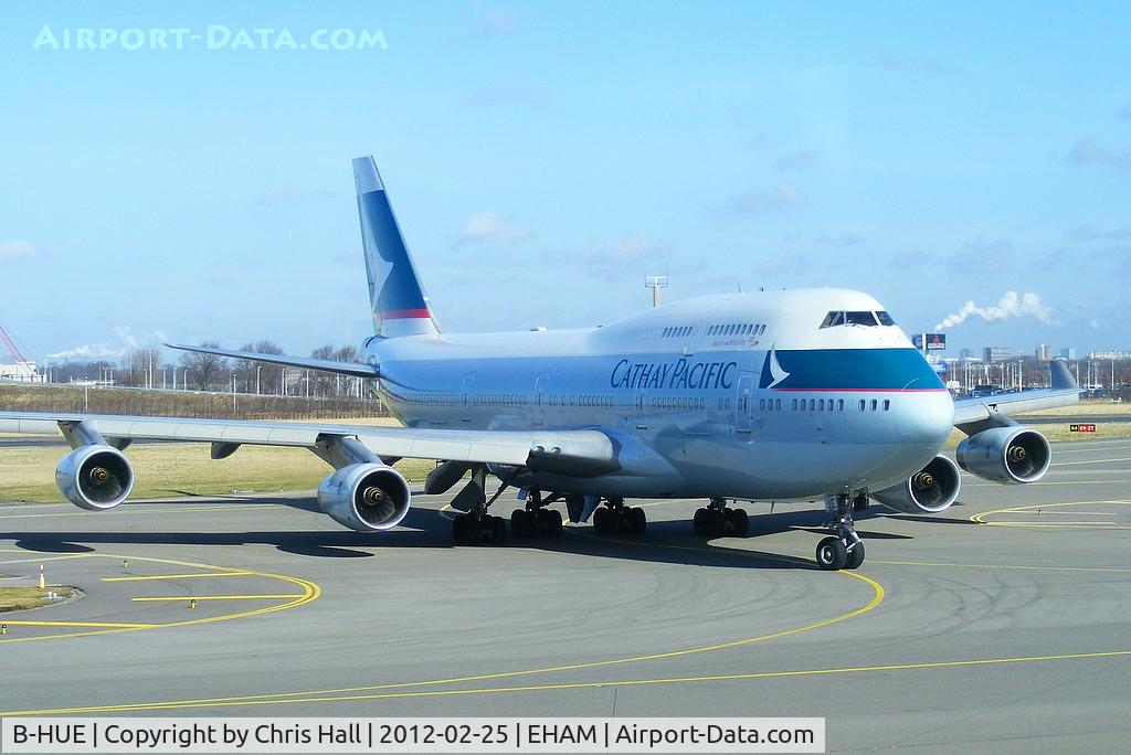 B-HUE, 1993 Boeing 747-467 C/N 27117, Cathay Pacific