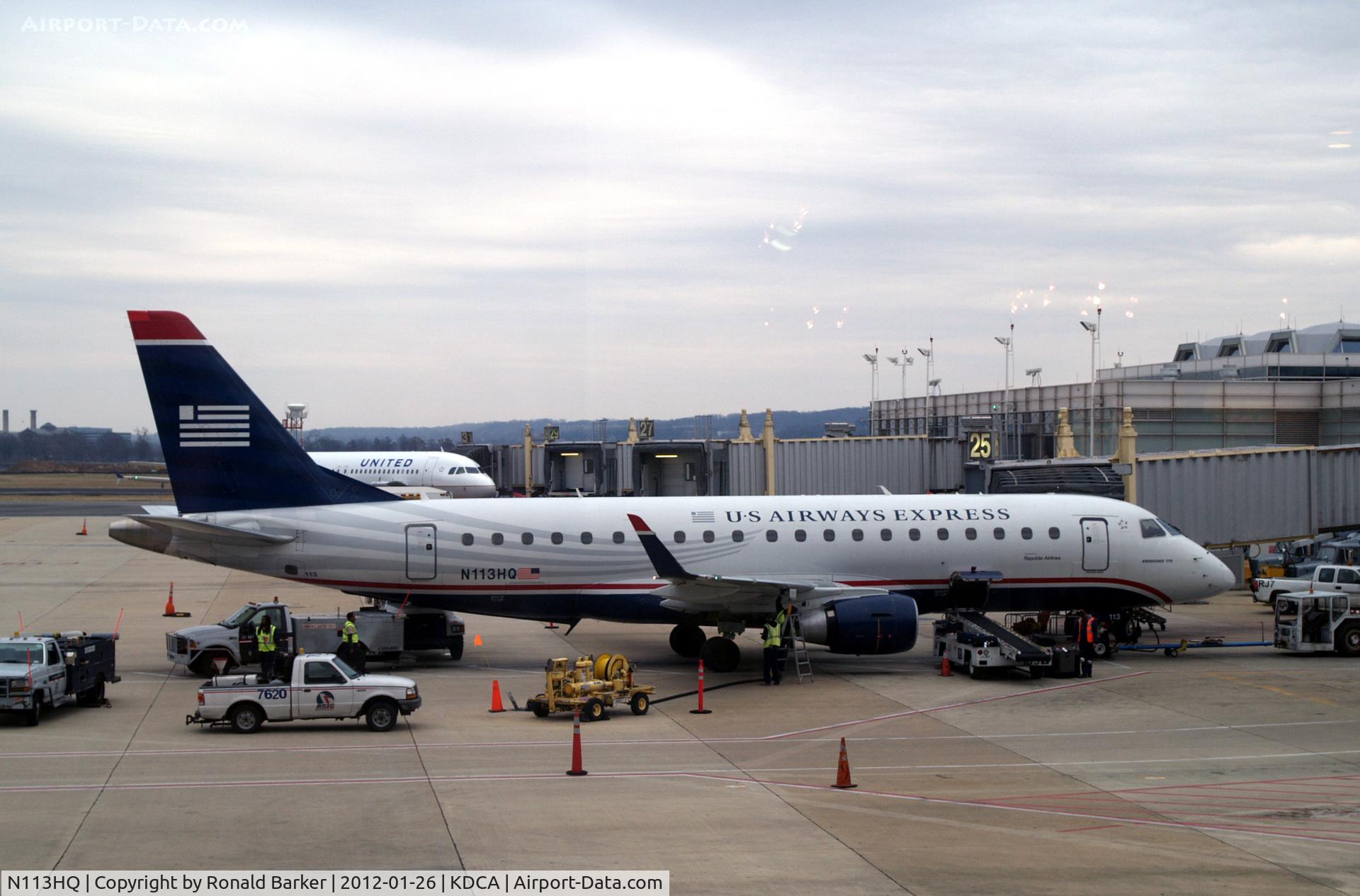 N113HQ, 2007 Embraer 175LR (ERJ-170-200LR) C/N 17000177, DCA, VA
