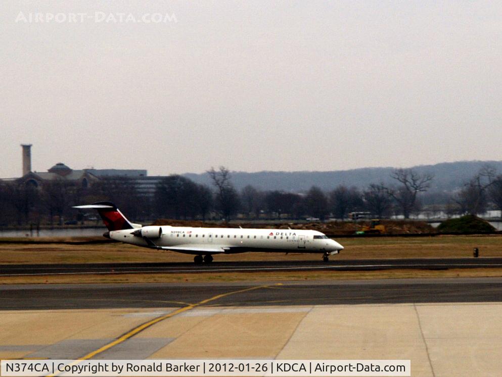 N374CA, 2003 Bombardier CRJ-701 (CL-600-2C10) Regional Jet C/N 10090, Land DCA