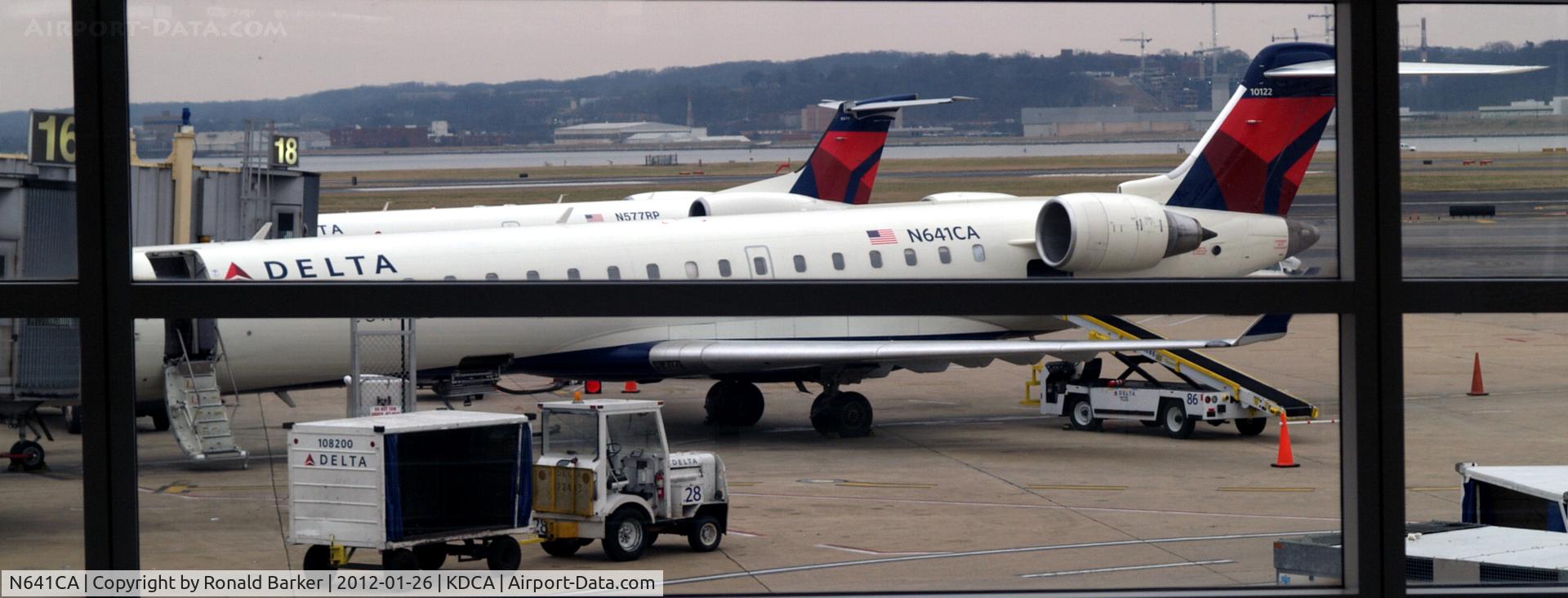 N641CA, 2003 Bombardier CRJ-700 (CL-600-2C10) Regional Jet C/N 10122, DCA, VA