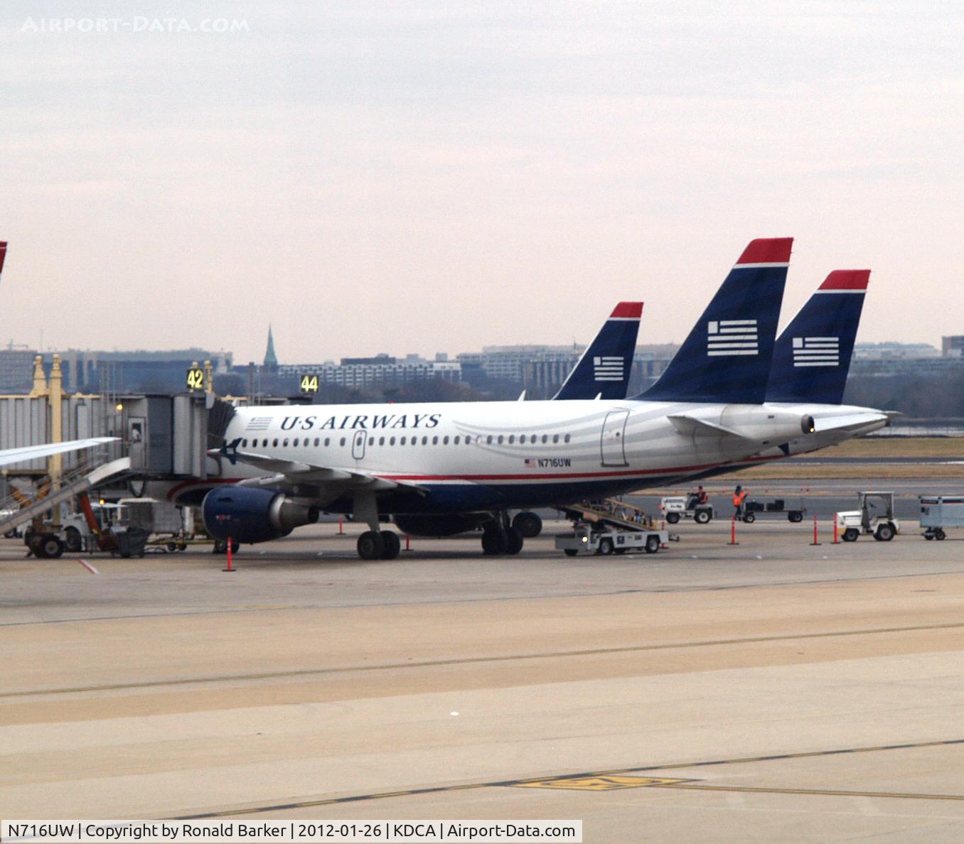 N716UW, 1999 Airbus A319-112 C/N 1055, DCA, VA