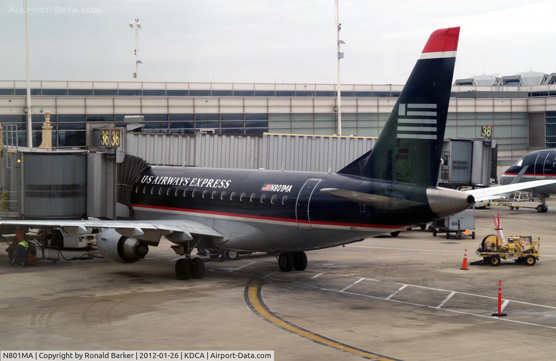 N801MA, 2004 Embraer 170SU (ERJ-170-100SU) C/N 17000012, DCA, VA