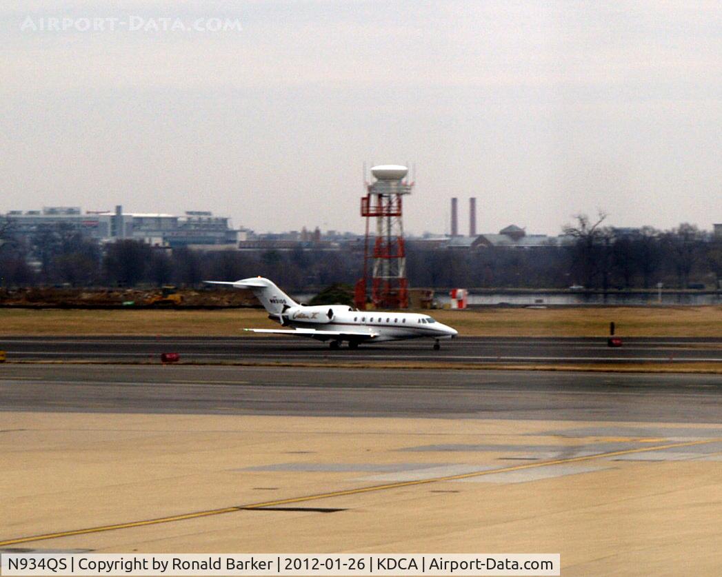 N934QS, 1997 Cessna 750 Citation X Citation X C/N 750-0034, DCA, VA