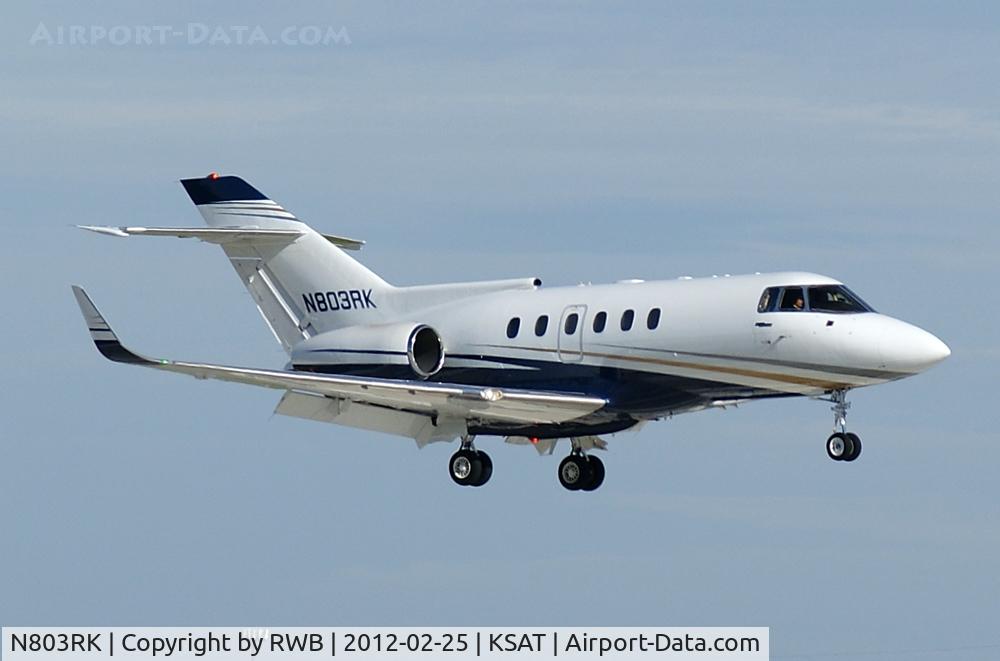 N803RK, 1984 British Aerospace BAe.125 Series 800A C/N 258003, On approach 21