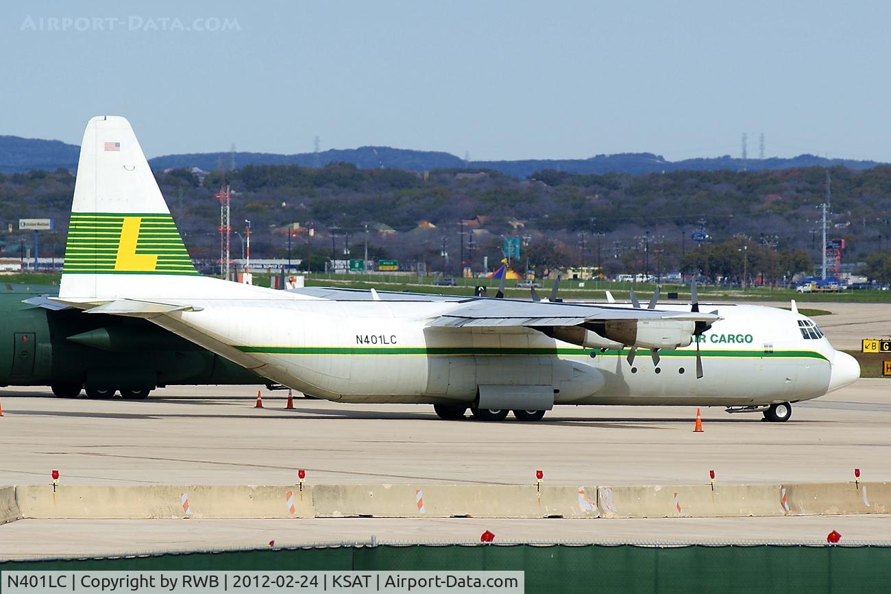 N401LC, 1975 Lockheed L-100-30 Hercules (L-382) C/N 382-4606, Parked.