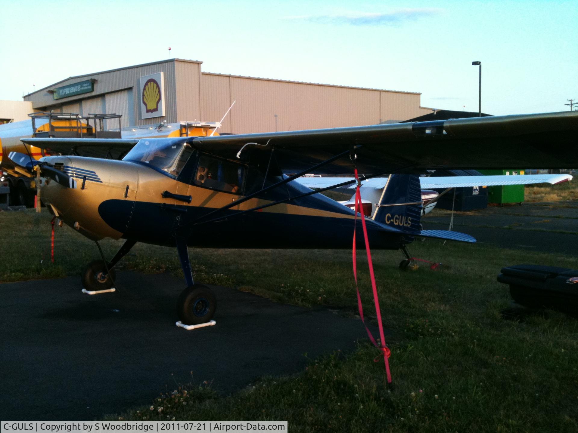 C-GULS, 1946 Cessna 120 C/N 11925, Seen at  Sidney Airport