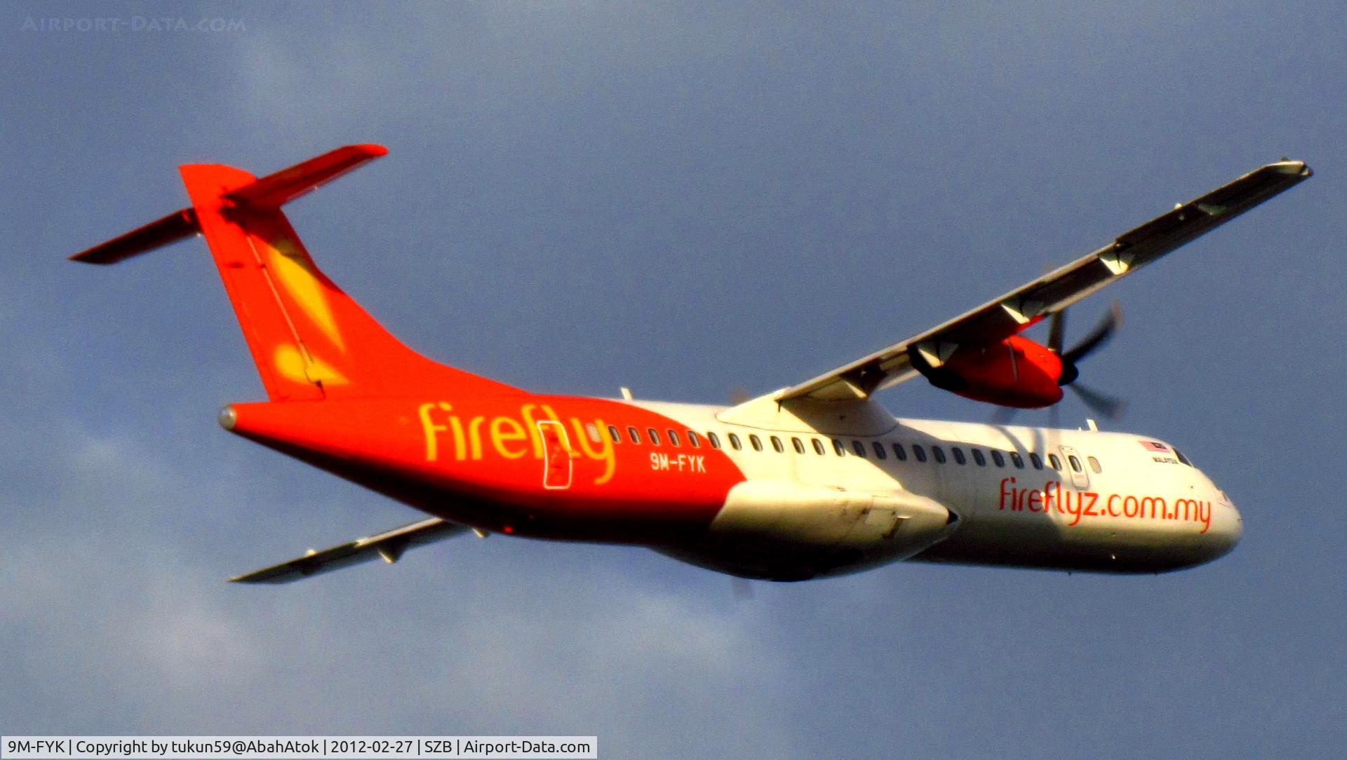 9M-FYK, 2011 ATR 72-212A C/N 947, Firefly