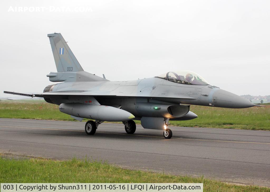 003, Lockheed Martin F-16CJ Fighting Falcon C/N WJ-3, Participant of the Tiger Meet 2011...