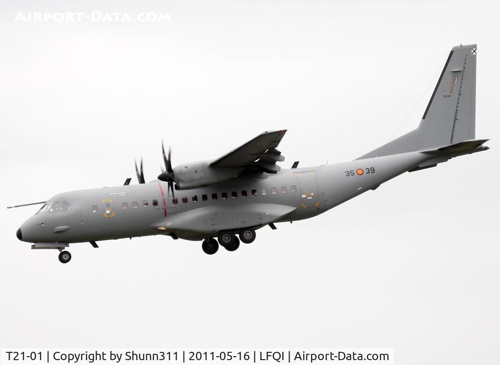 T21-01, 2001 CASA C-295M C/N EA03-02-002, Participant of the Tiger Meet 2011...