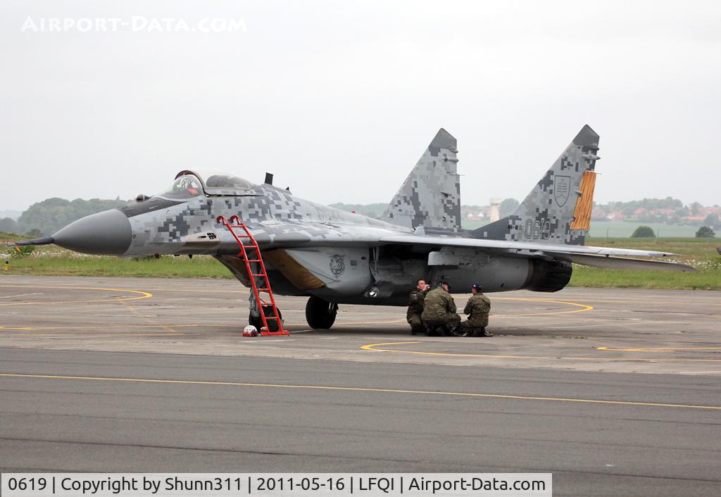 0619, Mikoyan-Gurevich MiG-29AS C/N 2960535406/4713, Participant of the Tiger Meet 2011... Special c/s...