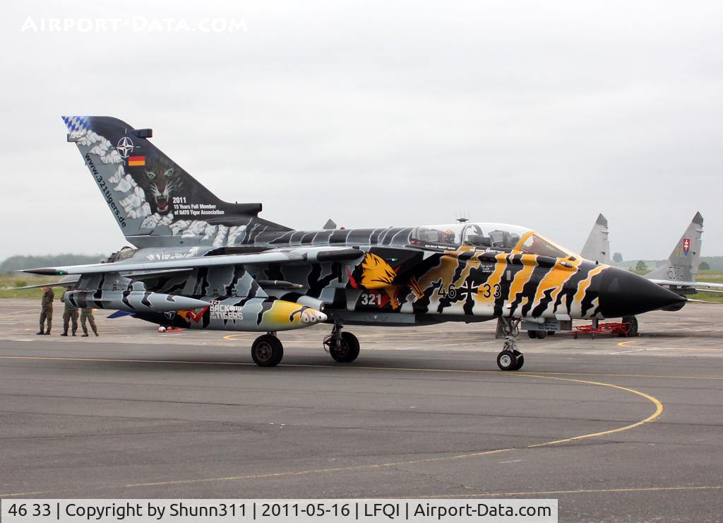 46 33, Panavia Tornado ECR C/N 844/GS266/4333, Participant of the Tiger Meet 2011... Special Tiger c/s...