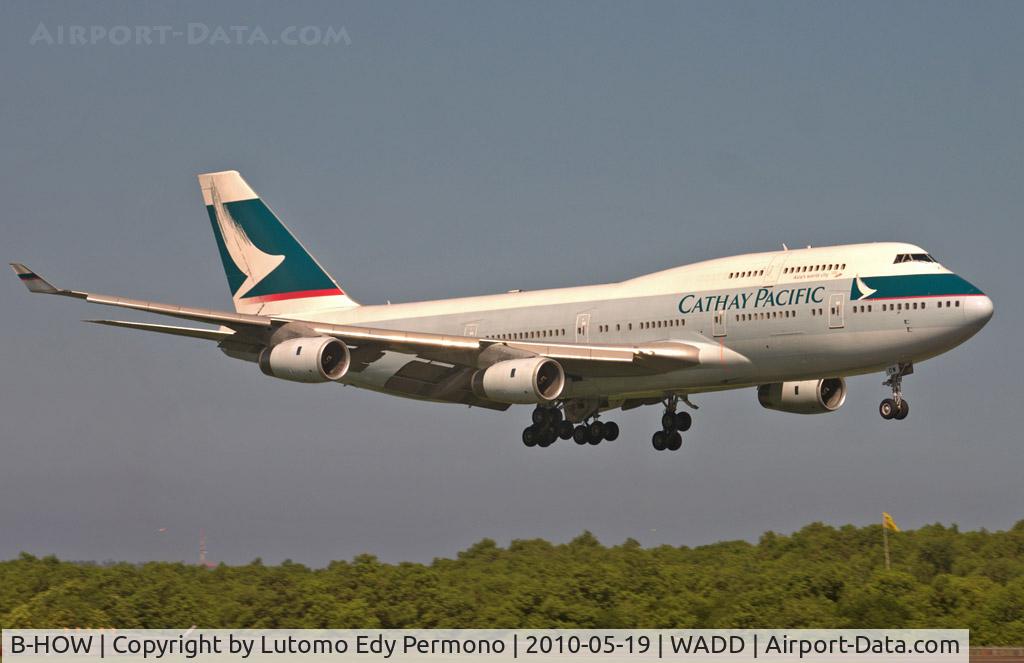 B-HOW, 1991 Boeing 747-467 C/N 25211, Cathay Pacific
