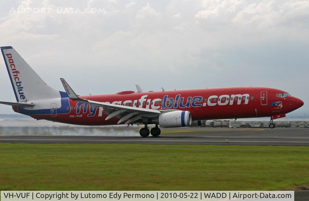 VH-VUF, 2005 Boeing 737-8FE C/N 34168, Pacific Blue
