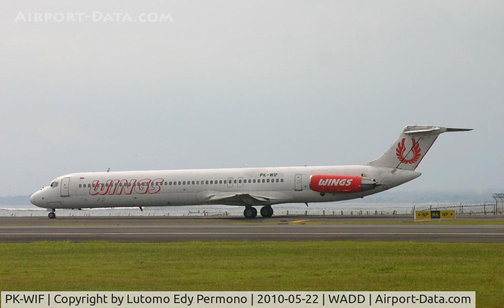 PK-WIF, 1986 McDonnell Douglas MD-82 (DC-9-82) C/N 49481, Wings Air