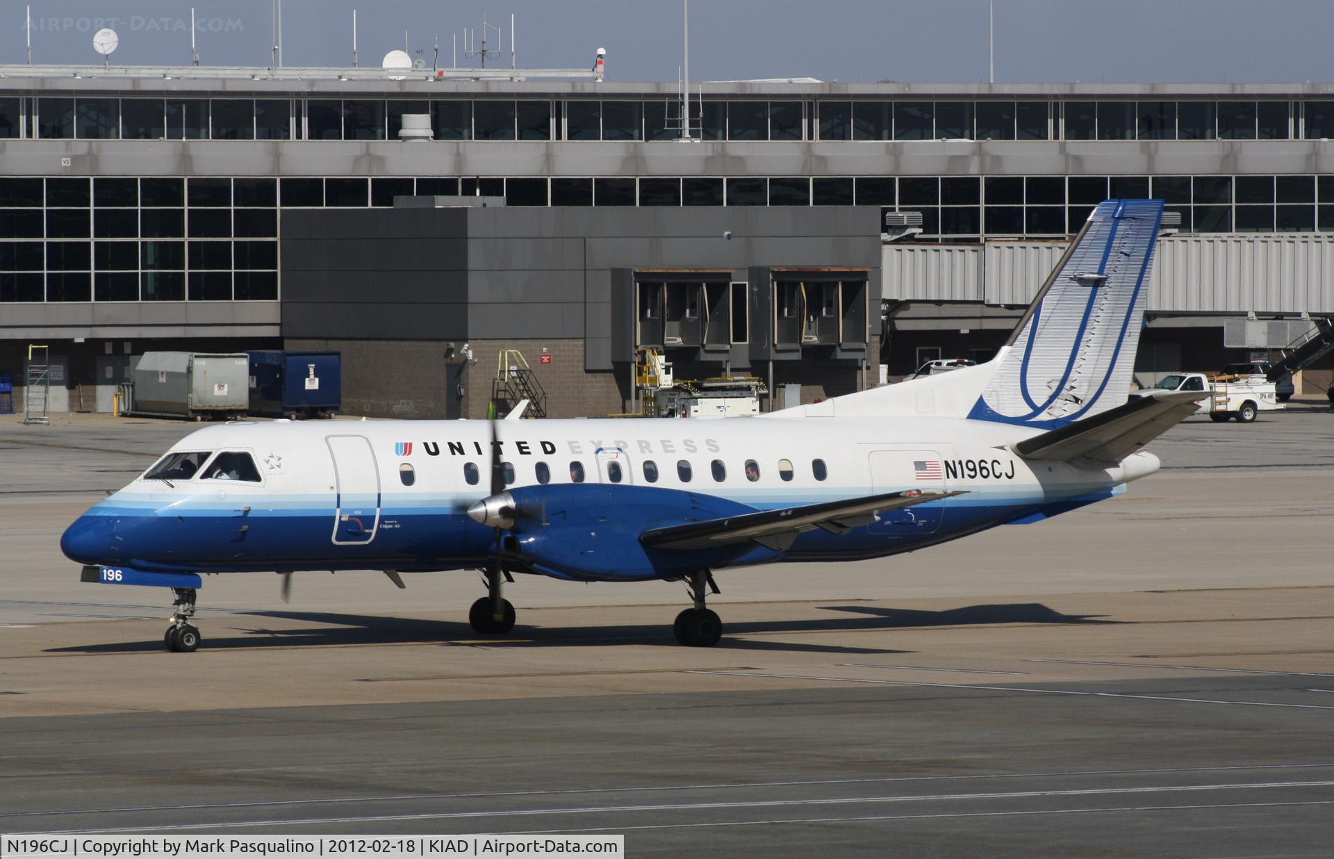 N196CJ, 1990 Saab 340B C/N 340B-196, SAAB 340B