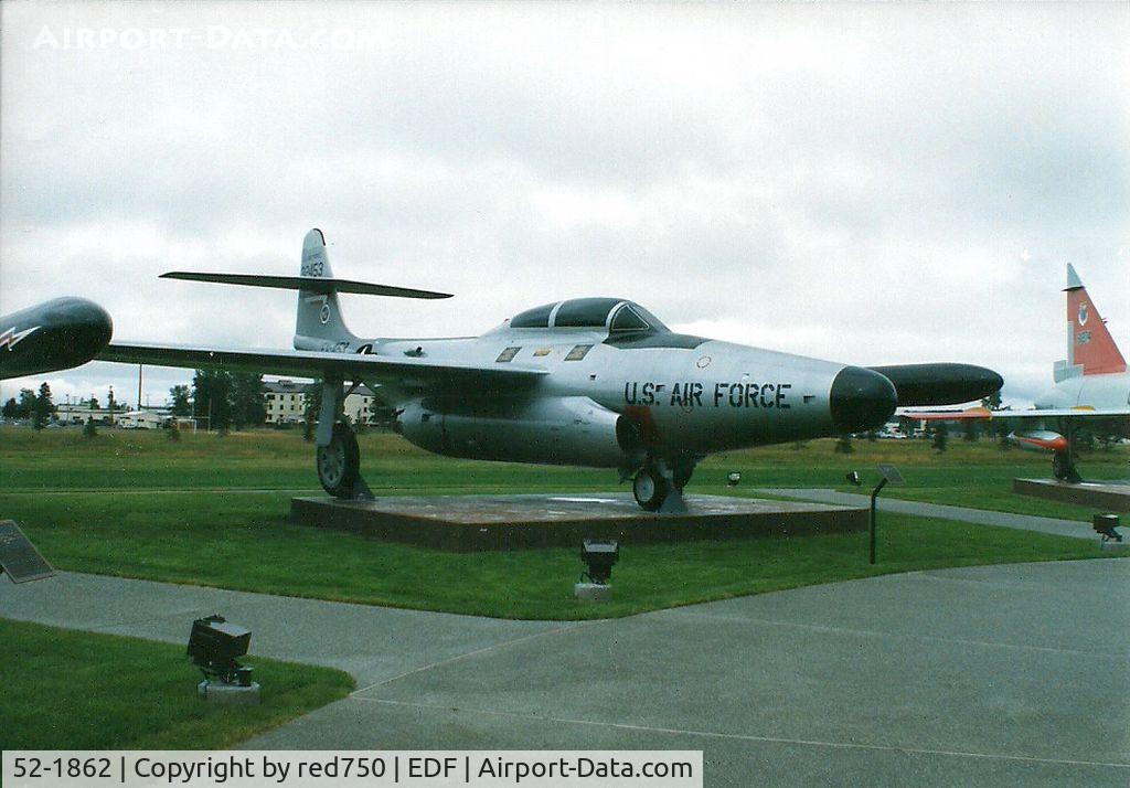 52-1862, 1952 Northrop F-89D Scorpion C/N Not found 52-1862, Photograph by Edwin van Opstal with permission. Scanned from a color print.