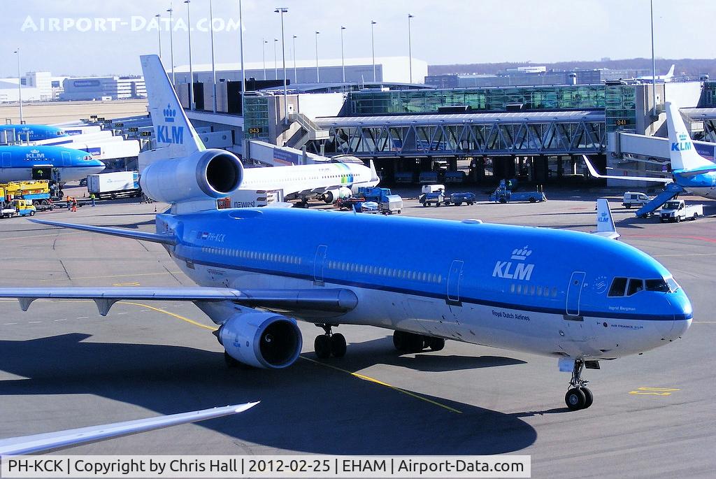 PH-KCK, 1997 McDonnell Douglas MD-11 C/N 48564, KLM Royal Dutch Airlines