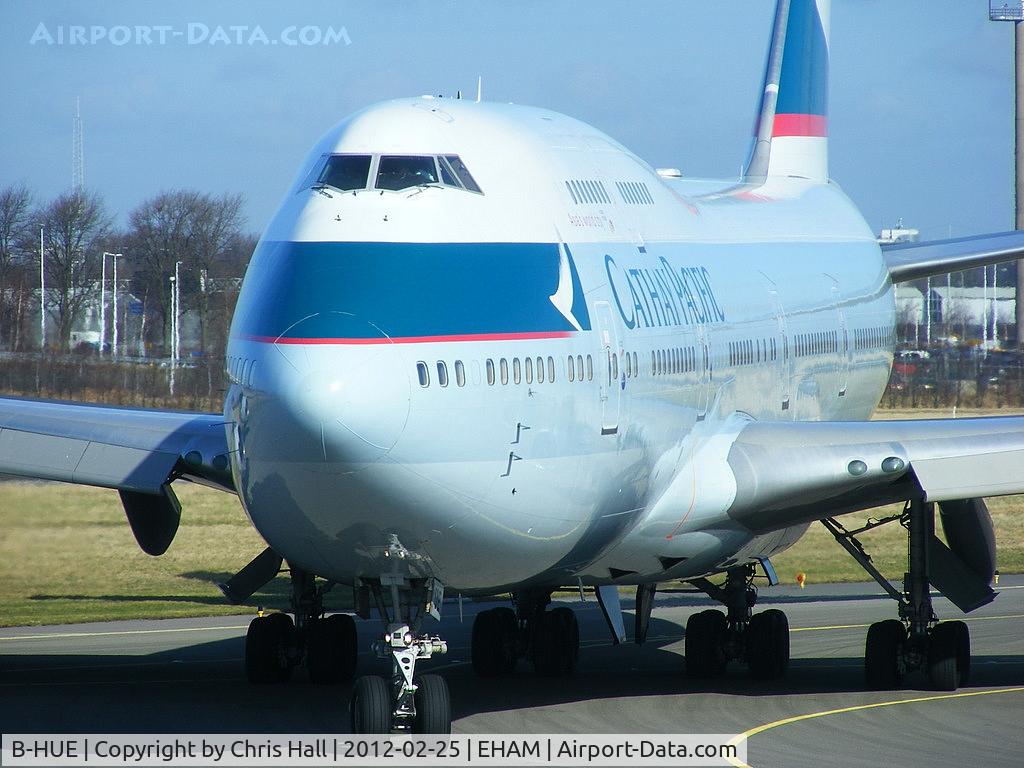 B-HUE, 1993 Boeing 747-467 C/N 27117, Cathay Pacific