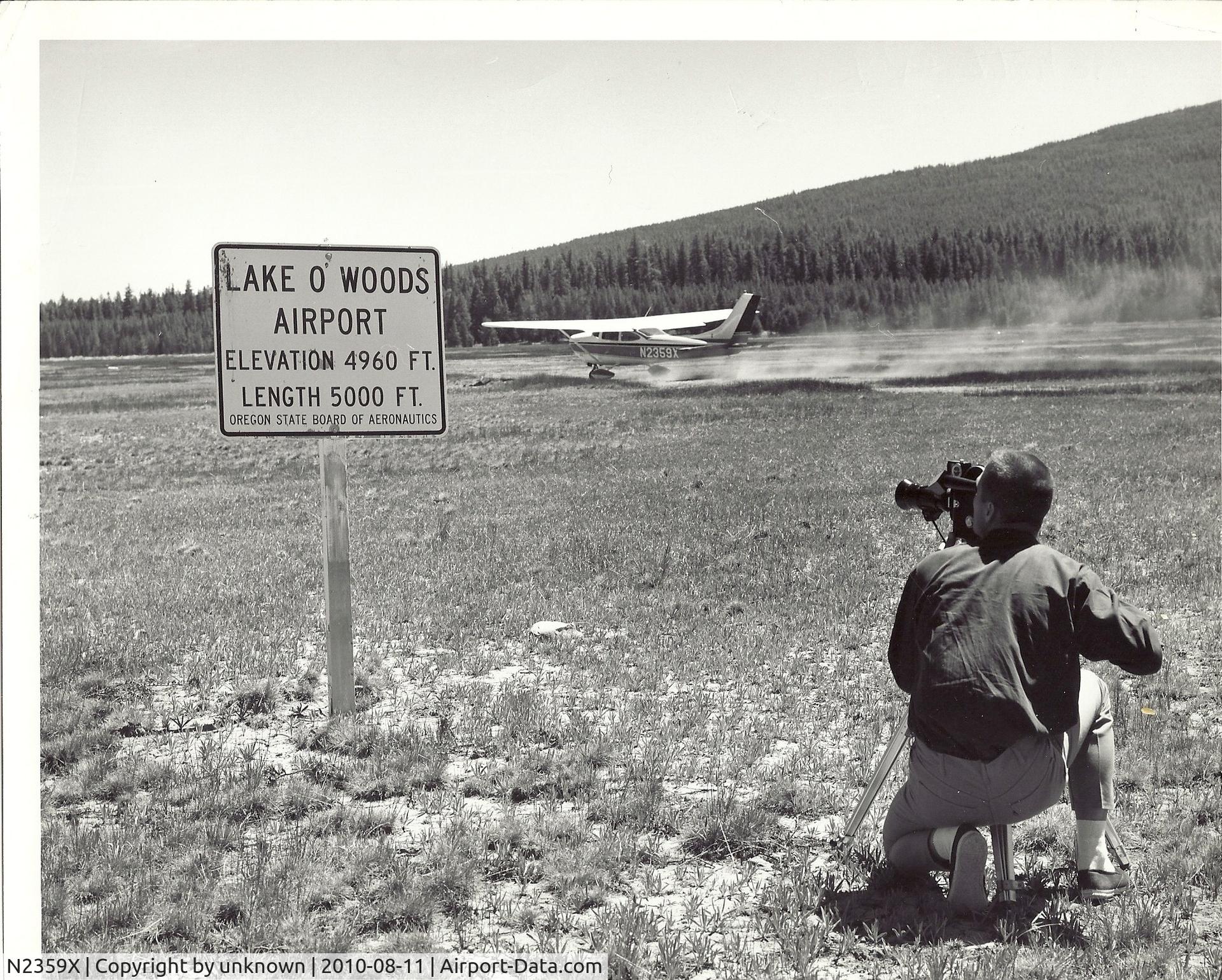 N2359X, 1965 Cessna 182H Skylane C/N 18256259, Lake O' Woods Oregon Airport closed long ago