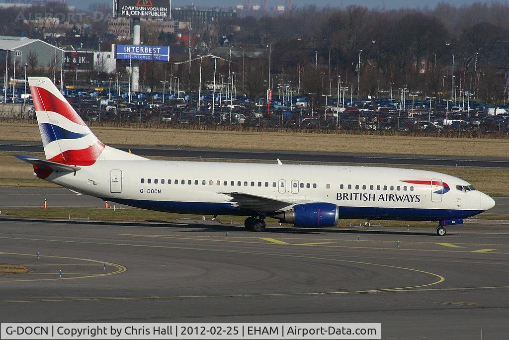 G-DOCN, 1992 Boeing 737-436 C/N 25848, British Airways
