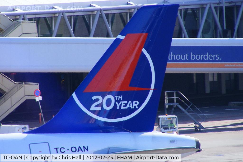 TC-OAN, 2001 Airbus A321-231 C/N 1421, Onur Air