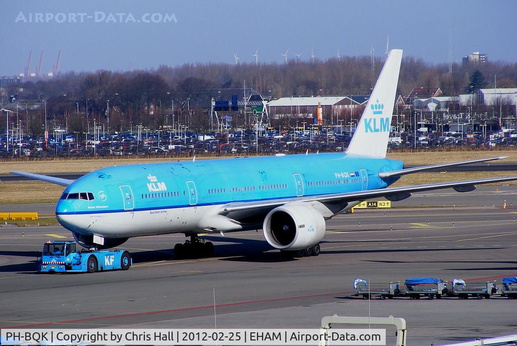 PH-BQK, 2005 Boeing 777-206/ER C/N 29399, KLM Royal Dutch Airlines