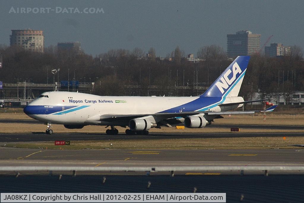 JA08KZ, 2008 Boeing 747-4KZF C/N 36135, Nippon Cargo Airlines
