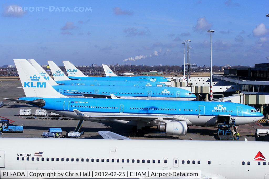 PH-AOA, 2005 Airbus A330-203 C/N 682, KLM Royal Dutch Airlines