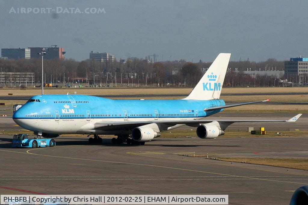 PH-BFB, 1989 Boeing 747-406 C/N 24000, KLM Royal Dutch Airlines