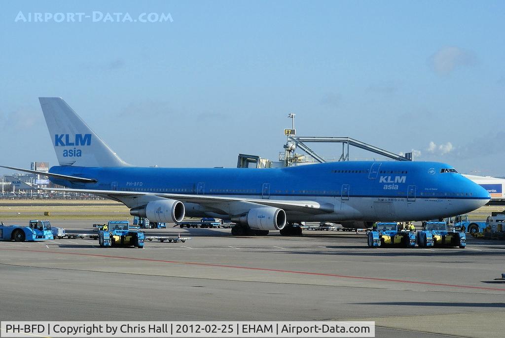 PH-BFD, 1989 Boeing 747-406BC C/N 24001, KLM Royal Dutch Airlines