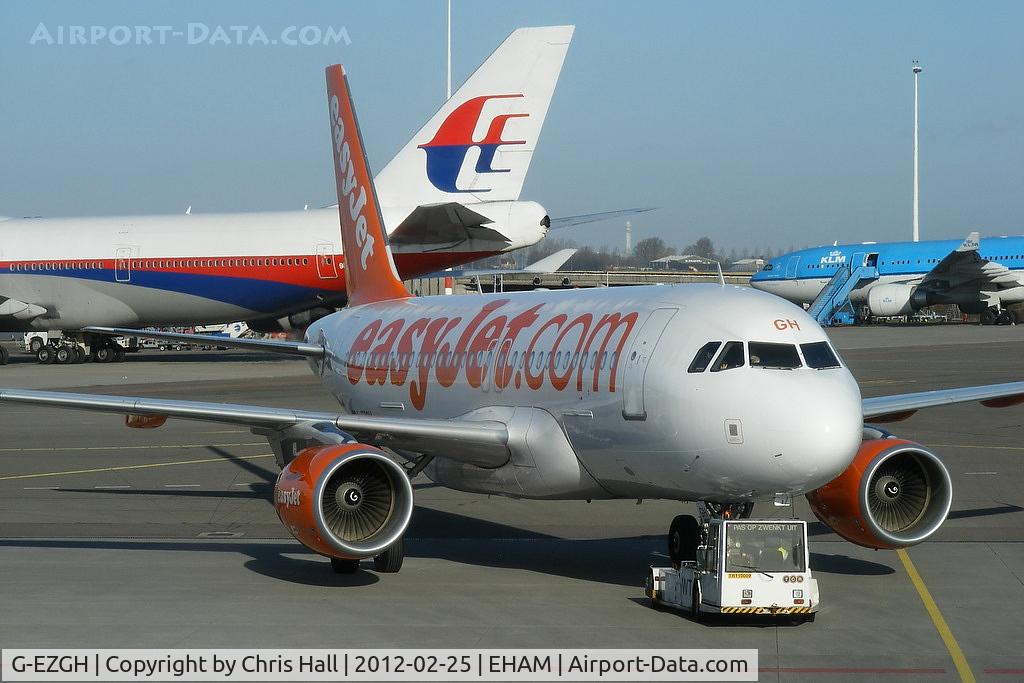 G-EZGH, 2011 Airbus A319-111 C/N 4667, easyJet