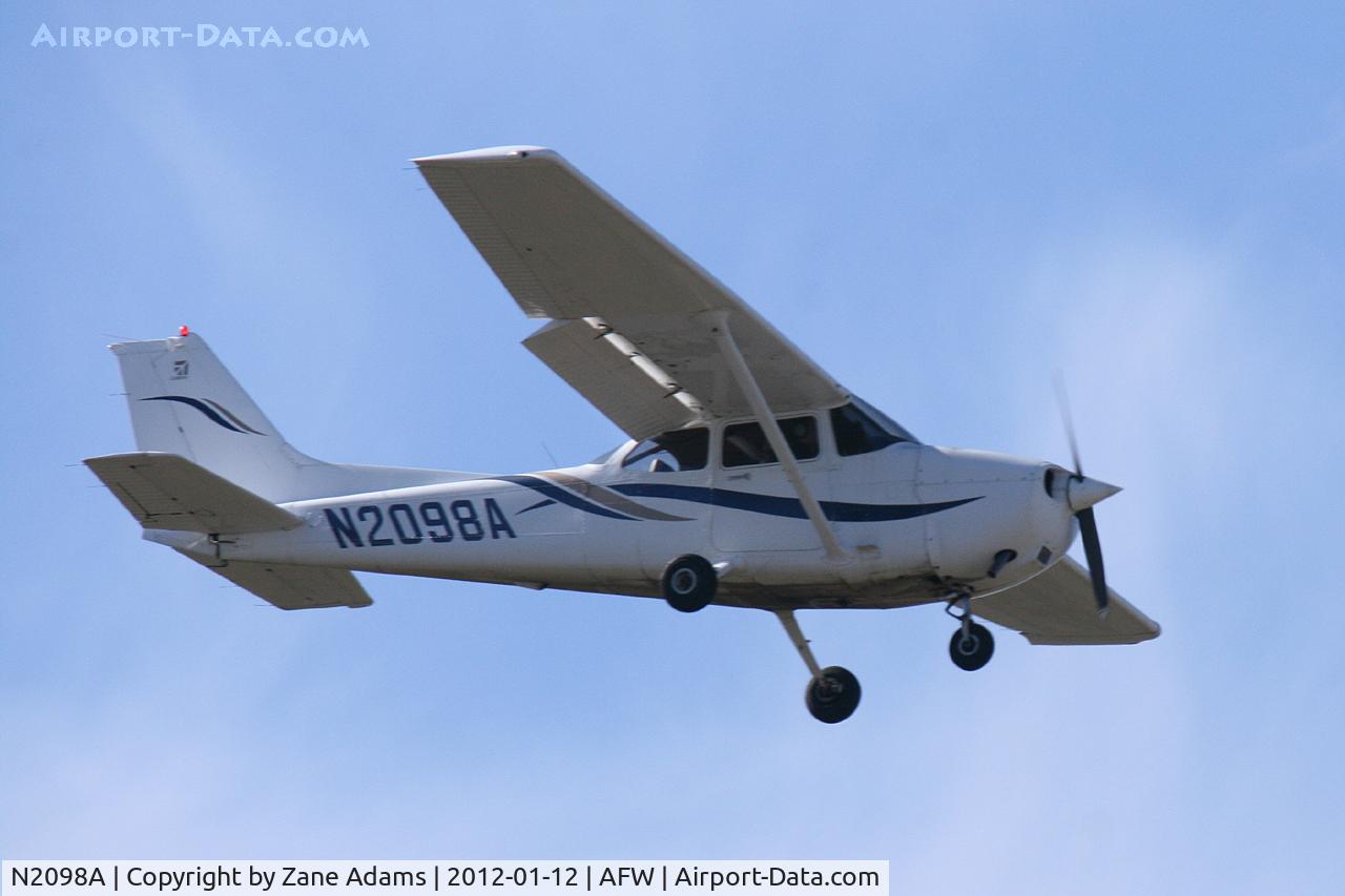 N2098A, 1999 Cessna 172R C/N 17280762, At Alliance Airport - Fort Worth, TX
